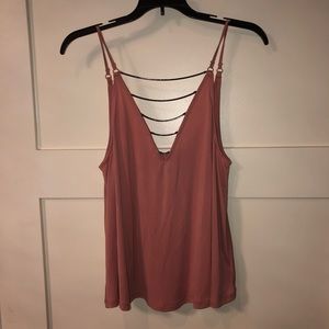 NWT UO Deep V Chain Strap Tank